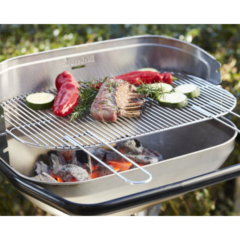 Barbecue à Charbon SOMAGIC LOEWY 55 - Inox 2 barbecue charbon somagic loewy inox pers