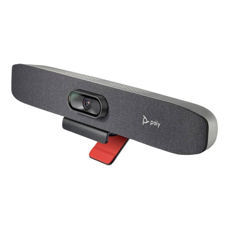 Barre de visioconférence Poly Studio R30 - Sable 2 barre de visioconference hp poly studio r sable