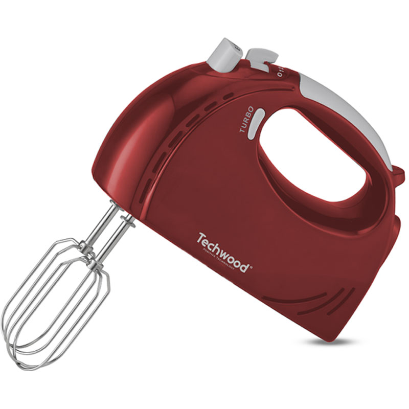 Batteur TECHWOOD TMM-3005 300W - Rouge 1 batteur techwood tmm w rouge