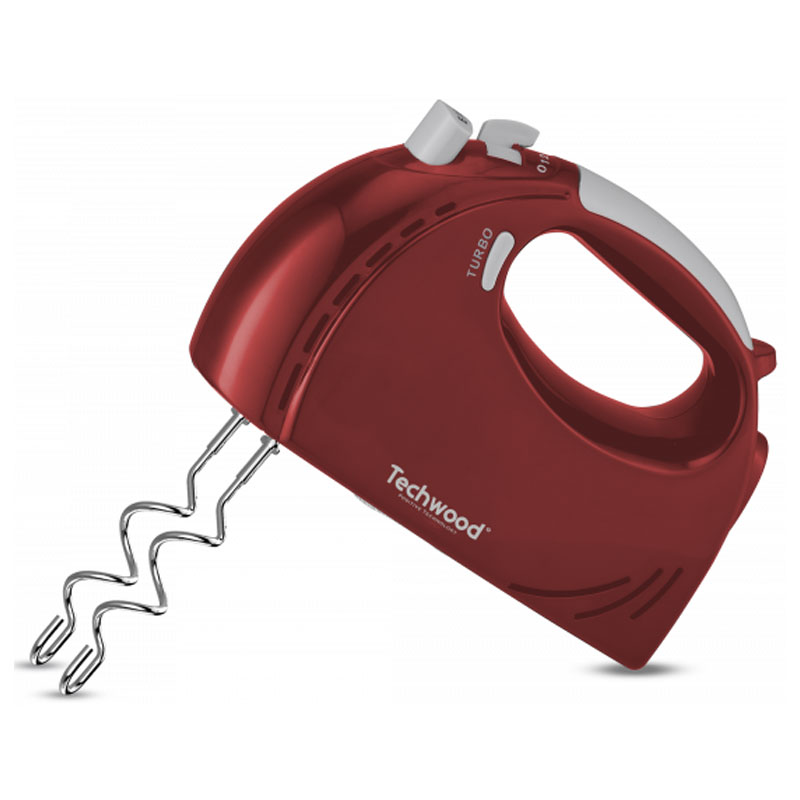 Batteur TECHWOOD TMM-3005 300W - Rouge 2 batteur techwood tmm w rouge