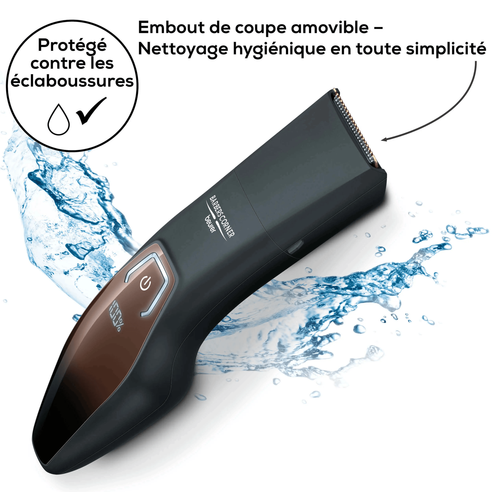 BEURER HR 4000 TONDEUSE A BARBE 8 beurer hr tondeuse a barbe