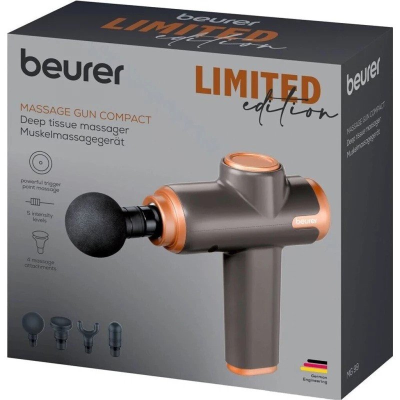 BEURER MG99 PISTOLET DE MASSAGE MUSCULAIRE LIMITED EDITION 1 beurer mg pistolet de massage musculaire limited edition