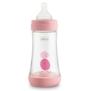 biberon chicco perfect anti coliques rose ml