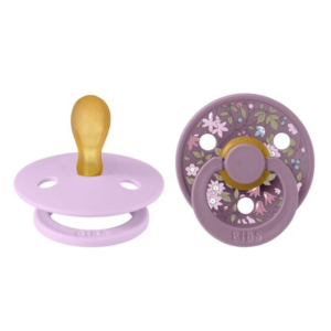 bibs sucettes colour pacifier liberty chamomile lawn violet sky mix size m
