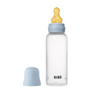 bibs biberon bottle latex medium flow baby blue ml