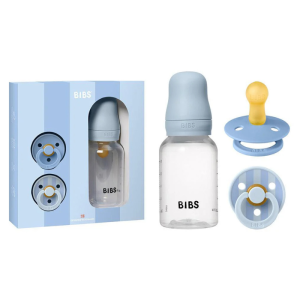 BIBS COFFRET CADEAU BABY SPRINKLE BLEU LAYETTE 3 bibs coffret cadeau baby sprinkle bleu layette