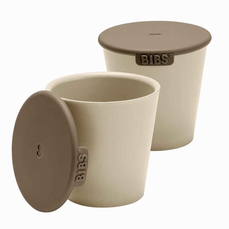 BIBS SET CUP VANILLA LOT DE 2 1 bibs set cup vanilla lot de