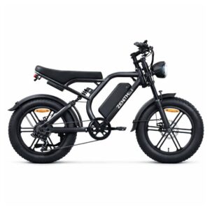 bicyclette electrique zenith tn pliable noir