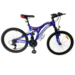 bicyclette vtt rodeo blast vitesses bleu