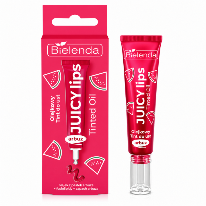BIELENDA JUICY LIPS HUILE A LEVRES TEINTEE PASTEQUE 10G 1 bielenda juicy lips huile a levres teintee pasteque g
