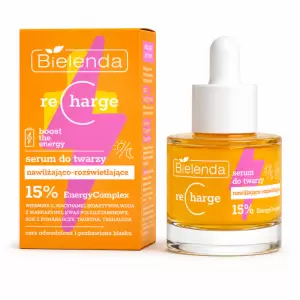BIELENDA RECHARGE BOOST SERUM HYDRATANT ECLAIRCISSANT 30ML 3 bielenda recharge boost serum hydratant eclaircissant ml
