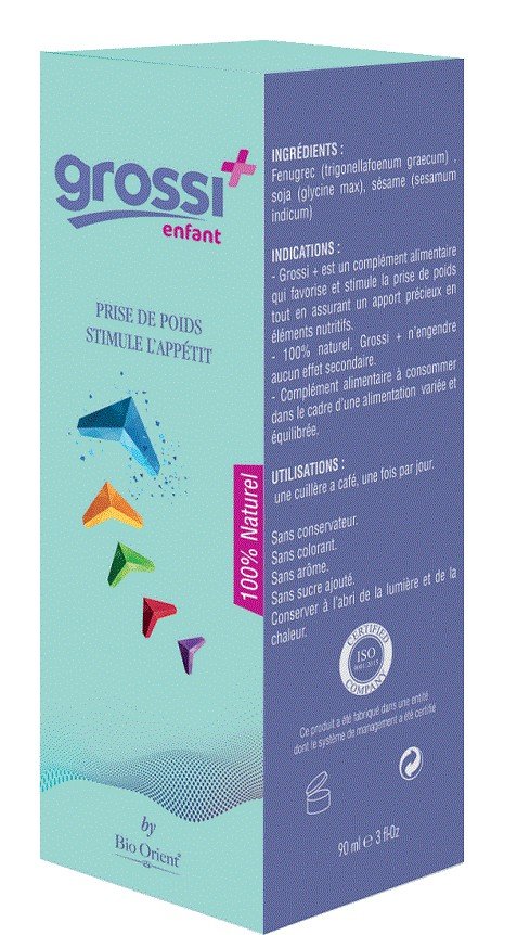 BIO ORIENT GROSSI+ ENFANT 90ML 1 bio orient grossi enfant ml
