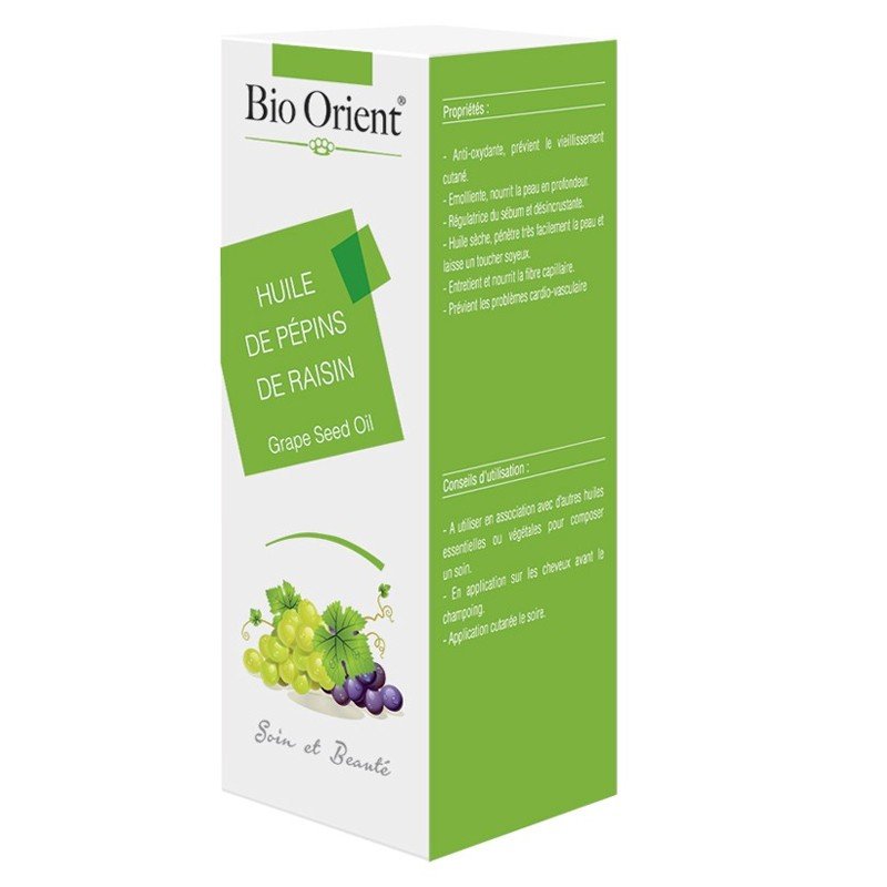 BIO ORIENT HUILE DE PEPIN DE RAISIN 10ML 1 bio orient huile de pepin de raisin ml