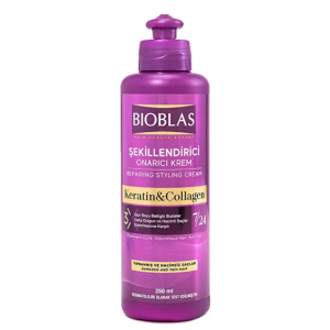 BIOBLAS CREME CAPILLAIRE REPARATICE ET COIFFANTE 250ML 3 bioblas creme capillaire reparatice et coiffante ml