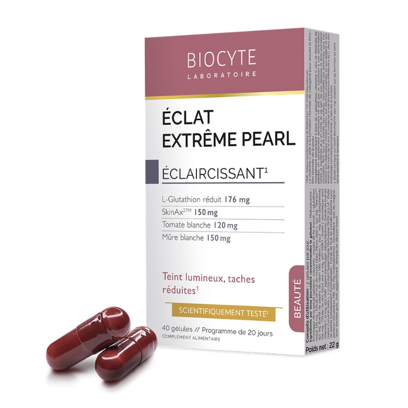 BIOCYTE ECLAT EXTREME PEARL 40 GELULES 1 biocyte eclat extreme pearl gelules