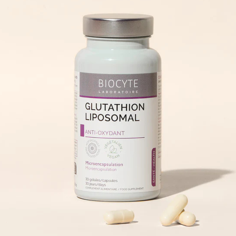 BIOCYTE GLUTATHION LIPOSOMAL 30 GELULES 1 biocyte glutathion liposomal gelules