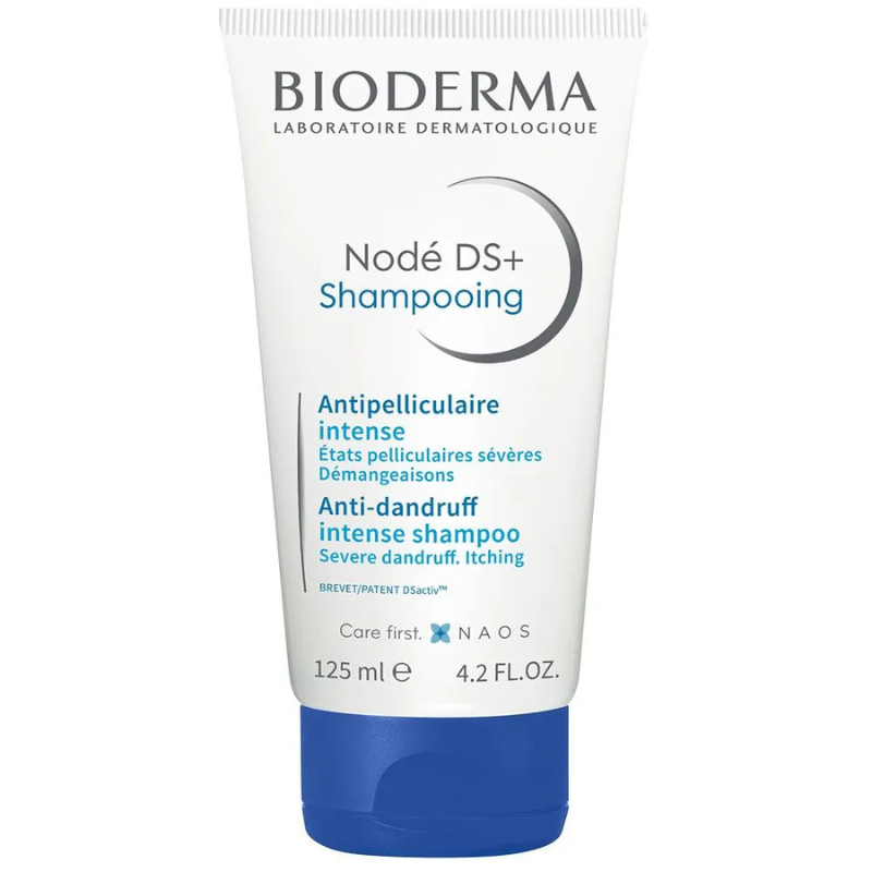 BIODERMA NODE DS+ SHAMPOOING ANTIPELLICULAIRE INTENSE 125ML 1 bioderma node ds shampooing antipelliculaire intense ml
