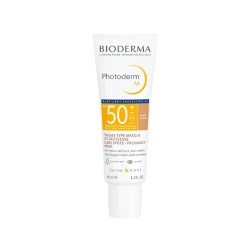 BIODERMA PHOTODERM M GEL CREME TEINTE DOREE SPF50+ 40ML 2 bioderma photoderm m gel creme teinte doree spf ml
