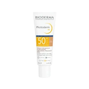 BIODERMA PHOTODERM M GEL CREME TEINTE DOREE SPF50+ 40ML 3 bioderma photoderm m gel creme teinte doree spf ml