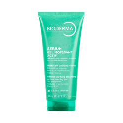 BIODERMA SEBIUM GEL MOUSSANT ACTIF PEAUX GRASSES A TENDANCE ACNEIQUE 200ML 2 bioderma sebium gel moussant actif ml peaux grasses a tendance acneique