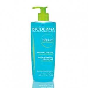 BIODERMA SEBIUM GEL MOUSSANT PURIFIANT POMPE 500ML 3 bioderma sebium gel moussant purifiant pompe ml