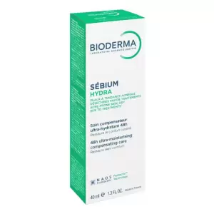 BIODERMA SEBIUM HYDRA SOIN HYDRATANT COMPENSATEUR 40ML 3 bioderma sebium hydra soin hydratant compensateur ml