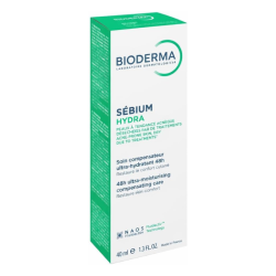 BIODERMA SEBIUM HYDRA SOIN HYDRATANT COMPENSATEUR 40ML 2 bioderma sebium hydra soin hydratant compensateur ml