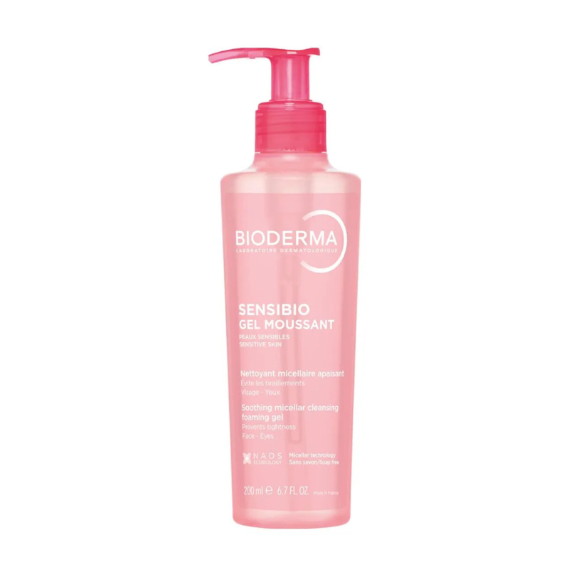 BIODERMA SENSIBIO GEL MOUSSANT 200ML 1 bioderma sensibio gel moussant ml