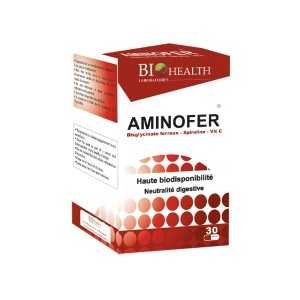 BIOHEALTH AMINOFER 30 GELULES 3 biohealth aminofer gelules