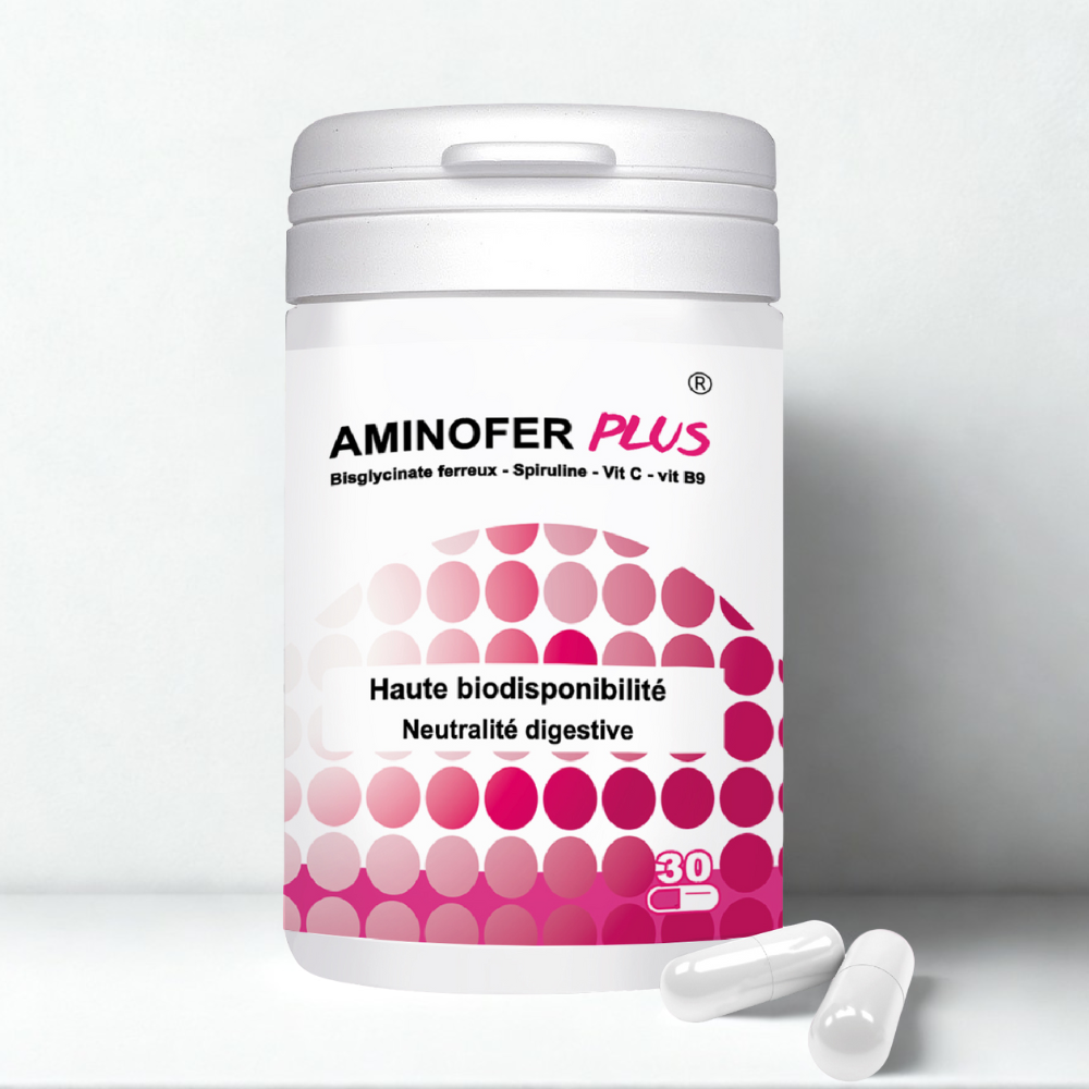 BIOHEALTH AMINOFER PLUS 30 GELULES 1 biohealth aminofer plus gelules