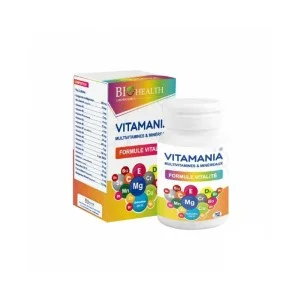 BIOHEALTH VITAMANIA MULTIVITAMINES & MINERAUX 30 GELULES 3 biohealth vitamania multivitamines mineraux gelules