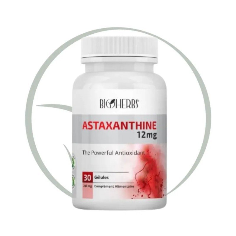 BIOHERBS ASTAXANTHINE 12MG 30 GELULES 1 bioherbs astaxanthine mg gelules