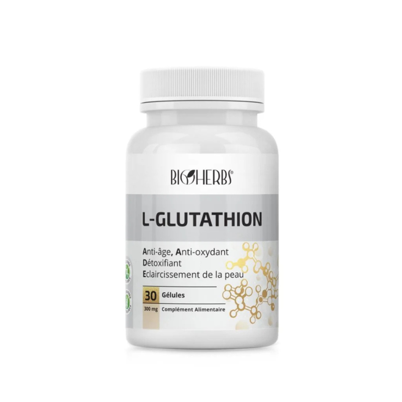 BIOHERBS L-GLUTATHION 30 GELULES 1 bioherbs l glutathion gelules