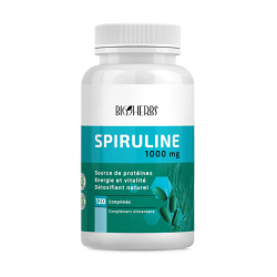 BIOHERBS SPIRULINE 1000 MG 120 COMPRIMES 2 bioherbs spiruline mg comprimes