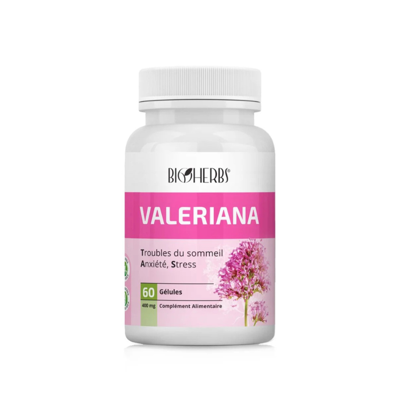 BIOHERBS VALERIANA 60 GELULES 1 bioherbs valeriana gelules