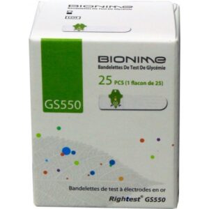 bionime boite de bandelettes