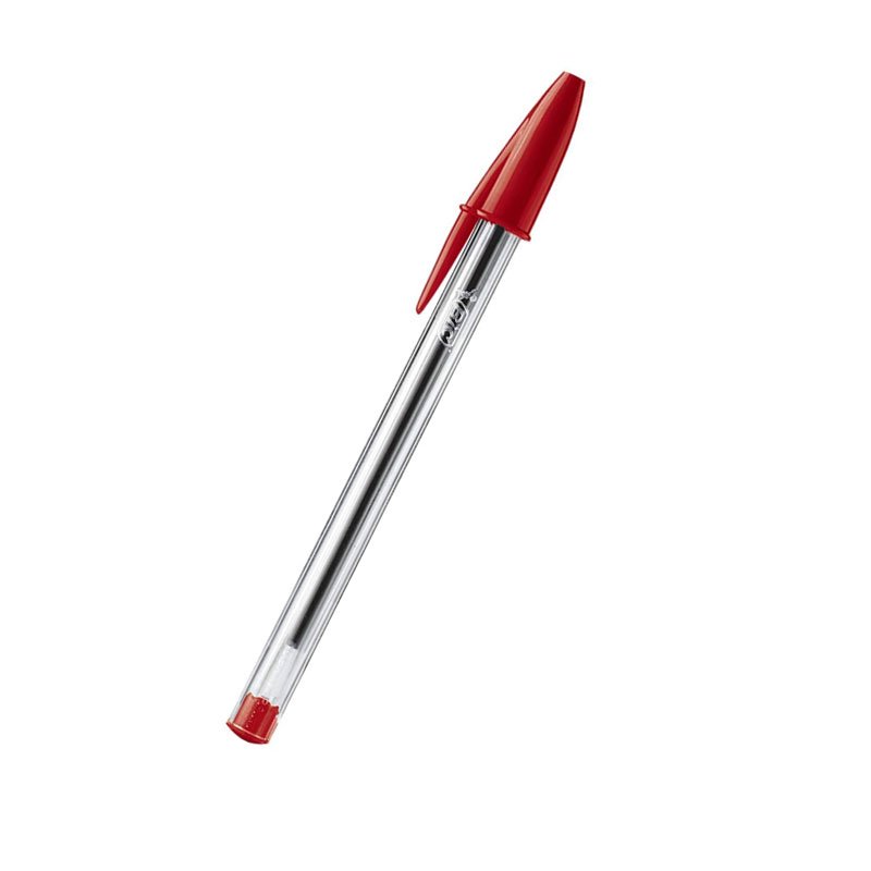 Pack de 20 Stylos à Bille BIC Cristal Original - Rouge 2 bison gt byellow