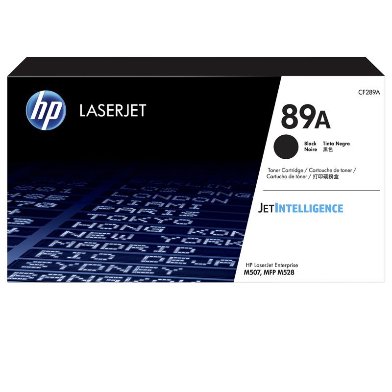 Toner Original LaserJet HP 89A - Noir (CF289A) 1 bison x black