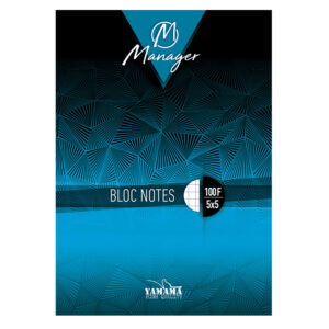 bloc note yamama manager a feuilles gm g