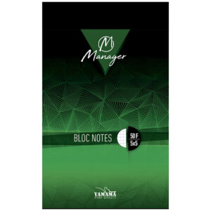 bloc note yamama manager a feuilles gm g