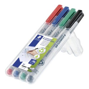 boite de stylos staedtler lumocolor non permanent universal f
