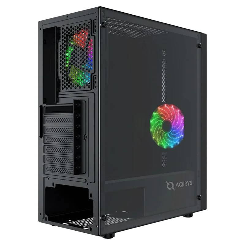 Boitier Gamer AQIRYS MIZAR Moyen Tour - Noir 5 boitier gamer aqirys mizar moyen tour noir f