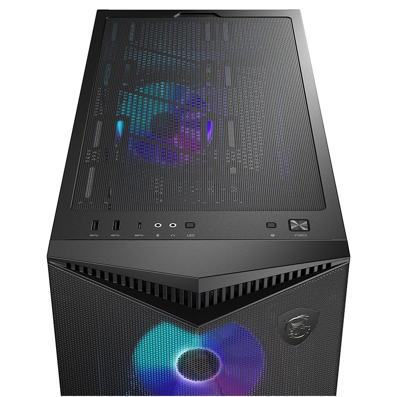 Boîtier Gamer MSI MPG GUNGNIR 300R AIRFLOW - Noir 4 boitier gamer msi mpg gungnir r airflow noir