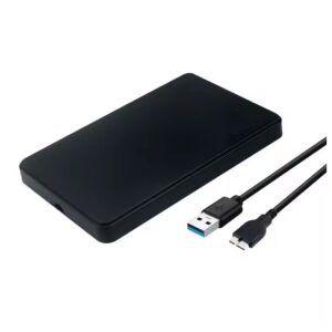 boitier pour disque dur externe usb noir r