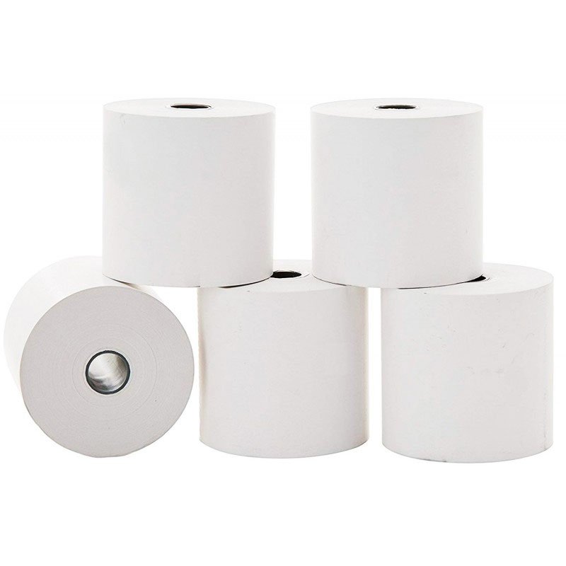 Pack de 5 Rouleaux Papier Thermique 80 x 80 1 bonin