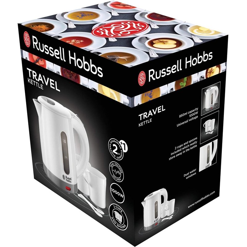 Bouilloire RUSSELL HOBBS 23840-70 1000W - Blanc 3 bouilloire russell hobbs w blanc