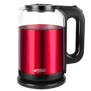 bouilloire sans fil florence hk w rouge