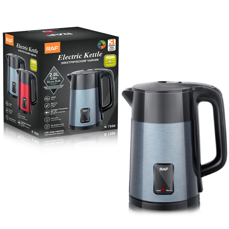 Bouilloire Sans Fil RAF R-7800 1.8Litre - Bleu 3 bouilloire sans fil raf r litre assortis r