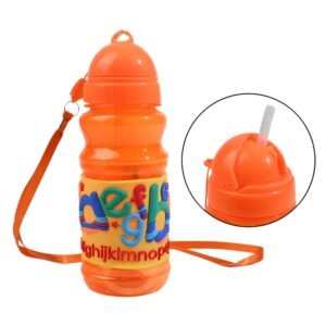 bouteille d eau coloree pour enfants orange