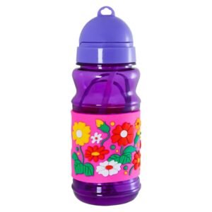 bouteille d eau coloree pour enfants violet